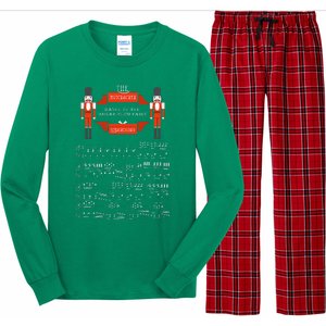 Tchaikovsky Nutcracker Dance Of The Sugarplum Fairy Long Sleeve Pajama Set