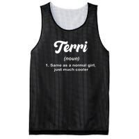 Terri Noun Definition Personalized Name Terri Mesh Reversible Basketball Jersey Tank