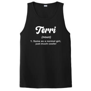 Terri Noun Definition Personalized Name Terri PosiCharge Competitor Tank