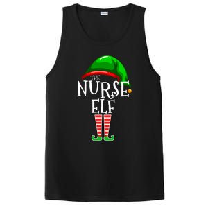 The Nurse Elf Family Matching Group Christmas Gift Funny Gift PosiCharge Competitor Tank