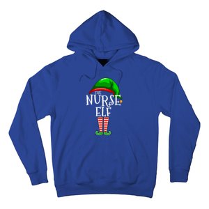 The Nurse Elf Family Matching Group Christmas Gift Funny Gift Hoodie