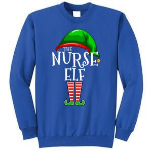 The Nurse Elf Family Matching Group Christmas Gift Funny Gift Sweatshirt