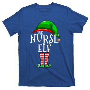 The Nurse Elf Family Matching Group Christmas Gift Funny Gift T-Shirt