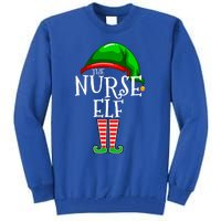 The Nurse Elf Family Matching Group Christmas Gift Funny Gift Tall Sweatshirt