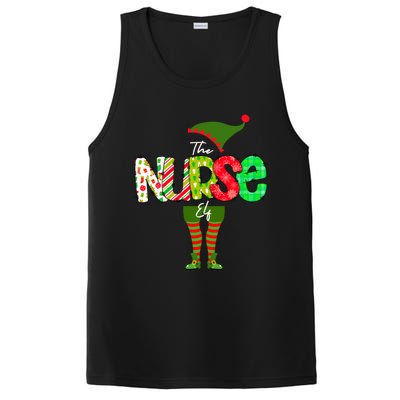 The Nurse Elf Gift Funny Nursing Funny Gift For Rn Lpn Np Funny Gift PosiCharge Competitor Tank