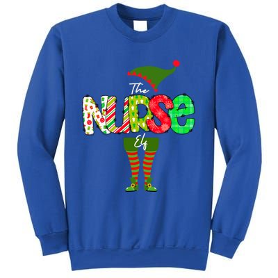 The Nurse Elf Gift Funny Nursing Funny Gift For Rn Lpn Np Funny Gift Sweatshirt