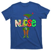 The Nurse Elf Gift Funny Nursing Funny Gift For Rn Lpn Np Funny Gift T-Shirt