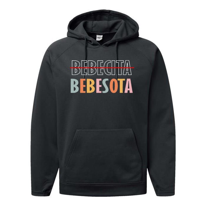 Tu No Eres Bebecita To Eres Bebesota Performance Fleece Hoodie