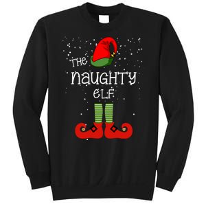 The Naughty Elf Funny XMas Matching Christmas Sweatshirt