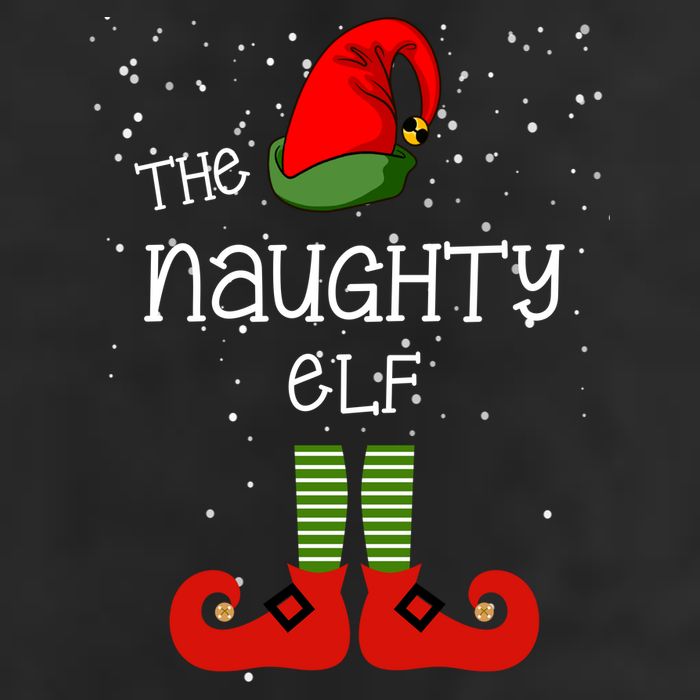 The Naughty Elf Funny XMas Matching Christmas Adult Drive Performance Visor