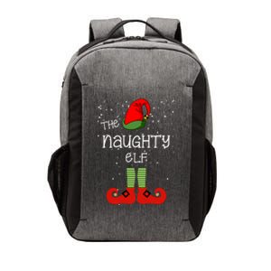 The Naughty Elf Funny XMas Matching Christmas Vector Backpack