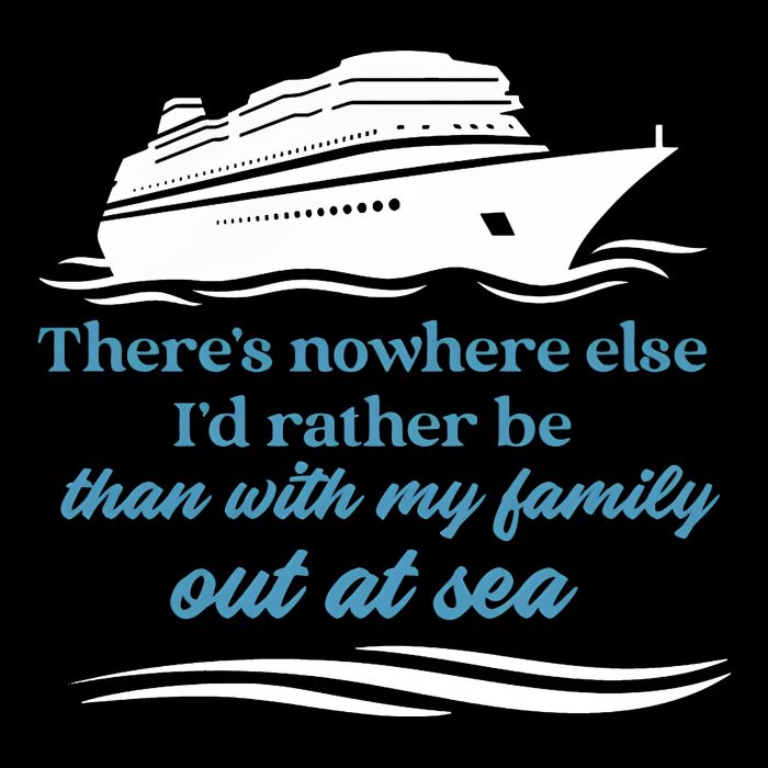 ThereS Nowhere Else ID Rather Be Than My Family Out At Sea 16 in Basic Backpack