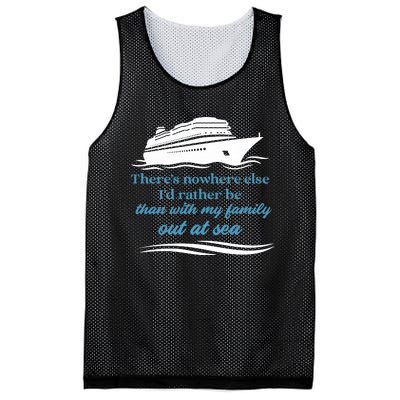 ThereS Nowhere Else ID Rather Be Than My Family Out At Sea Mesh Reversible Basketball Jersey Tank