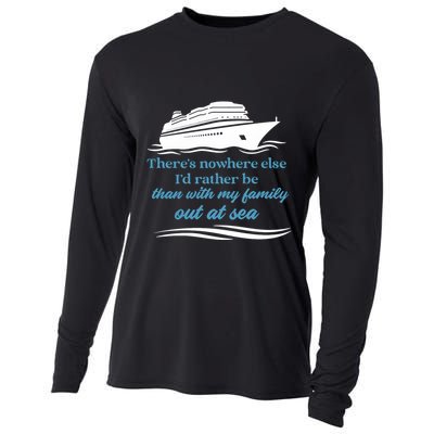 ThereS Nowhere Else ID Rather Be Than My Family Out At Sea Cooling Performance Long Sleeve Crew