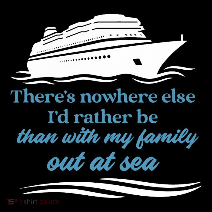 ThereS Nowhere Else ID Rather Be Than My Family Out At Sea Women's V-Neck T-Shirt
