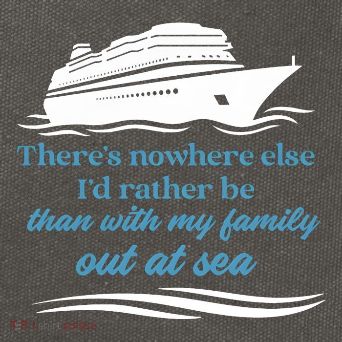 ThereS Nowhere Else ID Rather Be Than My Family Out At Sea Cotton Canvas Backpack