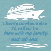 ThereS Nowhere Else ID Rather Be Than My Family Out At Sea Sueded Cloud Jersey T-Shirt