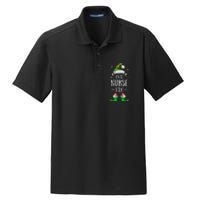 The Nurse Elf Matching Family Group Christmas Party Pajama Dry Zone Grid Polo