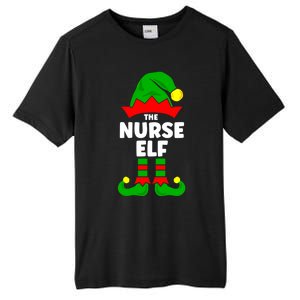 The Nurse Elf Funny Christmas Matching Decorations Family Cool Gift Tall Fusion ChromaSoft Performance T-Shirt