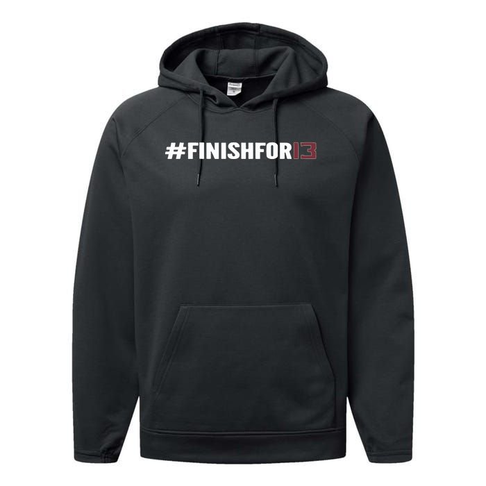 Tomahawk Nation Finishfor13 Performance Fleece Hoodie