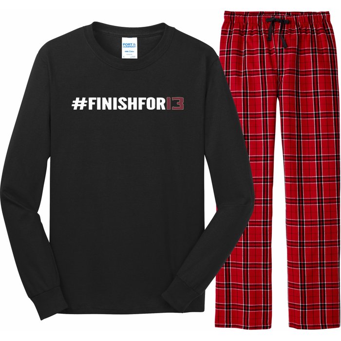 Tomahawk Nation Finishfor13 Long Sleeve Pajama Set