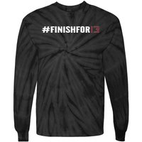 Tomahawk Nation Finishfor13 Tie-Dye Long Sleeve Shirt