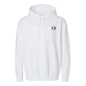 Tomahawk Nation Finishfor13 Garment-Dyed Fleece Hoodie