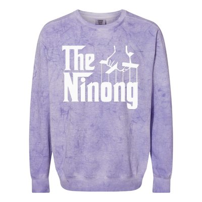 The Ninong Filipino God Father Philippines Colorblast Crewneck Sweatshirt