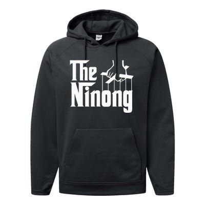 The Ninong Filipino God Father Philippines Performance Fleece Hoodie