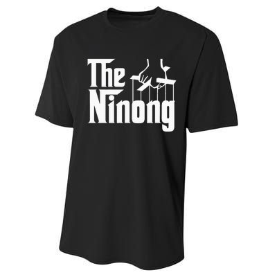 The Ninong Filipino God Father Philippines Performance Sprint T-Shirt