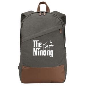 The Ninong Filipino God Father Philippines Cotton Canvas Backpack