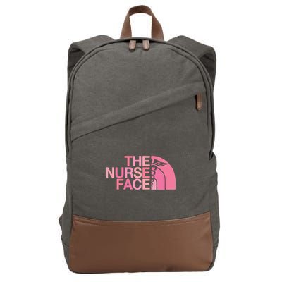 The Nurse Face Registered Nurse Cotton Canvas Backpack