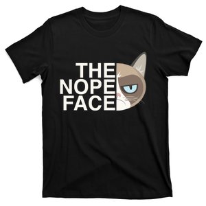 The Nope Face | Funny Lazy Cat Joke Hoodie for & Wo T-Shirt