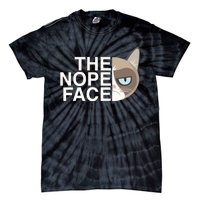 The Nope Face | Funny Lazy Cat Joke Hoodie for & Wo Tie-Dye T-Shirt