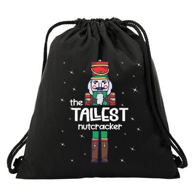 Tallest Nutcracker Family Matching Drawstring Bag
