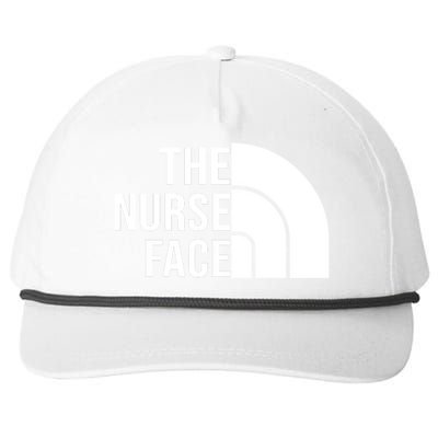 The Nurse Face Gift For Nurse Snapback Five-Panel Rope Hat