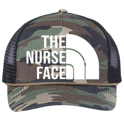 The Nurse Face Gift For Nurse Retro Rope Trucker Hat Cap