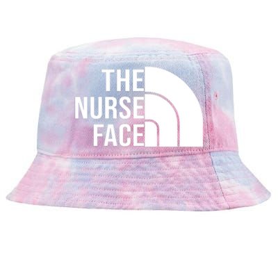 The Nurse Face Gift For Nurse Tie-Dyed Bucket Hat