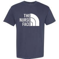 The Nurse Face Gift For Nurse Garment-Dyed Heavyweight T-Shirt