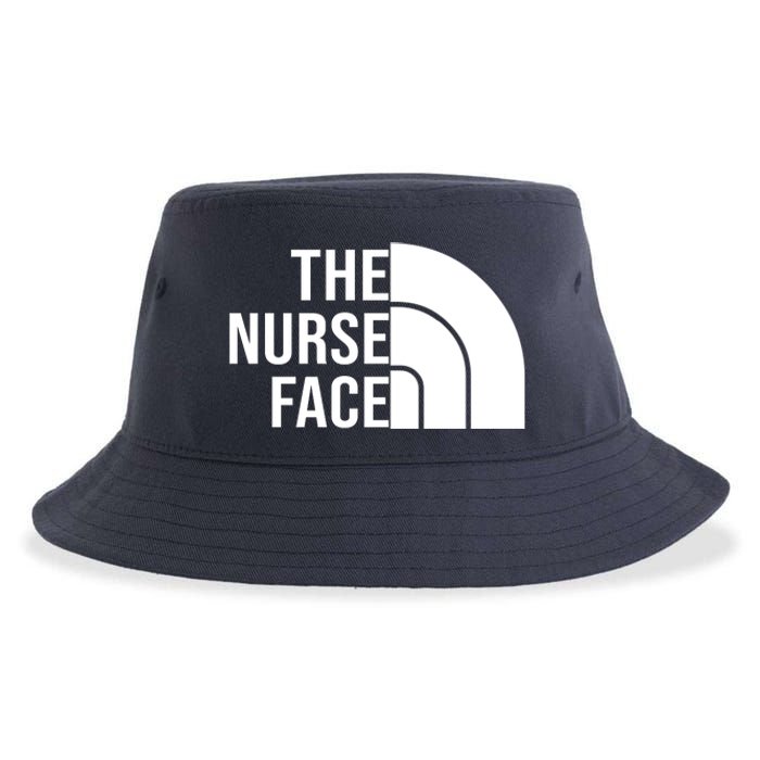 The Nurse Face Gift For Nurse Sustainable Bucket Hat