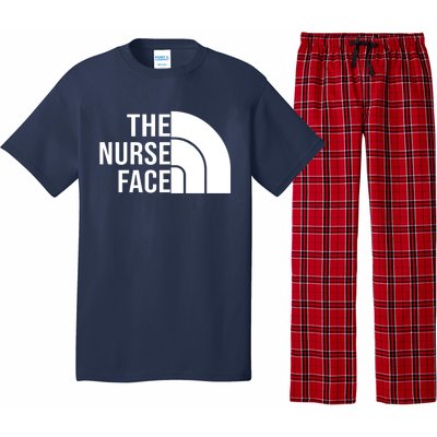 The Nurse Face Gift For Nurse Pajama Set