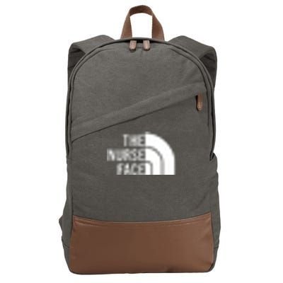 The Nurse Face Cotton Canvas Backpack