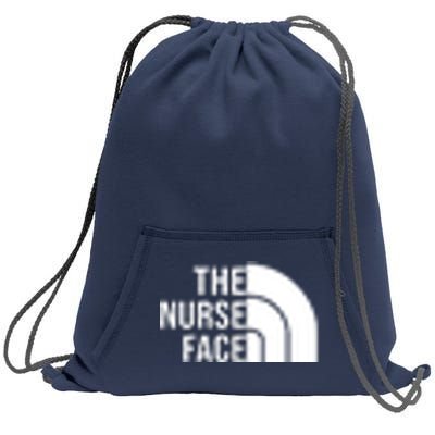 The Nurse Face Sweatshirt Cinch Pack Bag