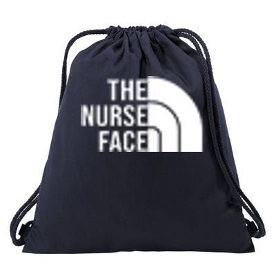 The Nurse Face Drawstring Bag