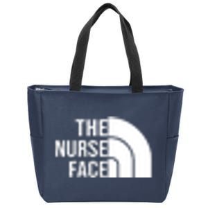 The Nurse Face Zip Tote Bag