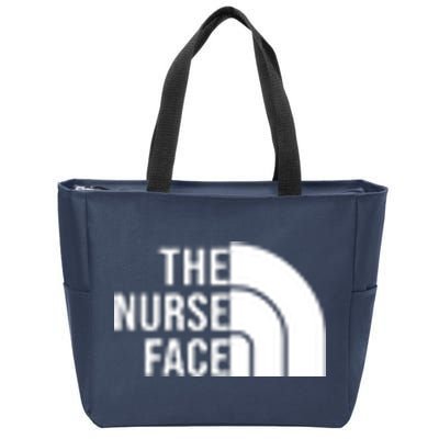 The Nurse Face Zip Tote Bag