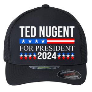 Ted Nugent For President 2024 Flexfit Unipanel Trucker Cap