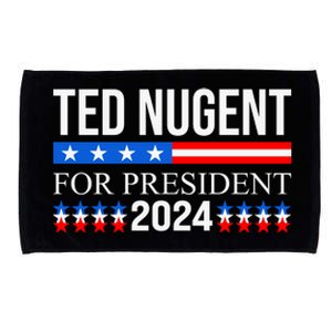 Ted Nugent For President 2024 Microfiber Hand Towel