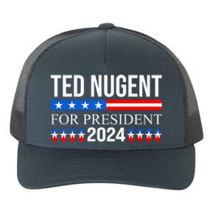 Ted Nugent For President 2024 Yupoong Adult 5-Panel Trucker Hat