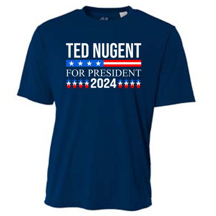 Ted Nugent For President 2024 Cooling Performance Crew T-Shirt